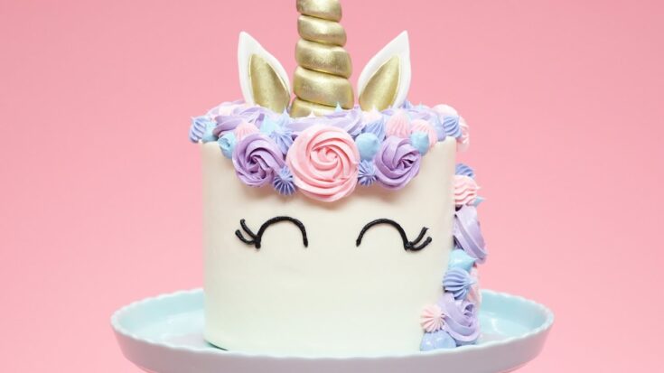 Image for HOW TO MAKE A UNICORN CAKE - NERDY NUMMIES