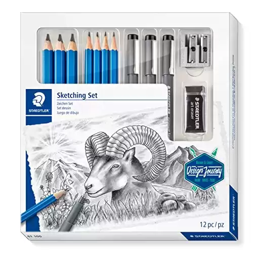 STAEDTLER 61 100 Design Journey Sketching Set
