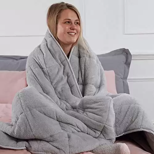 Teddy Fleece Weighted Blanket
