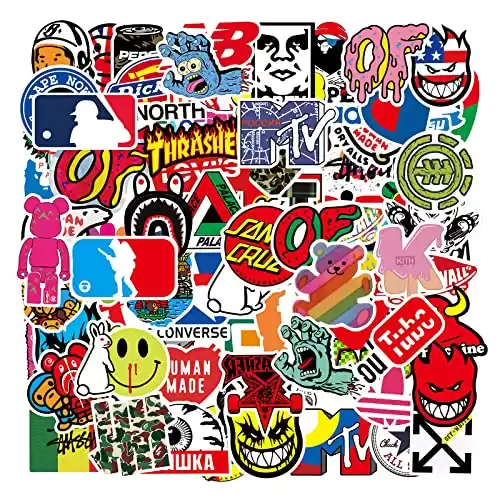 101pcs Skateboard Stickers Pack