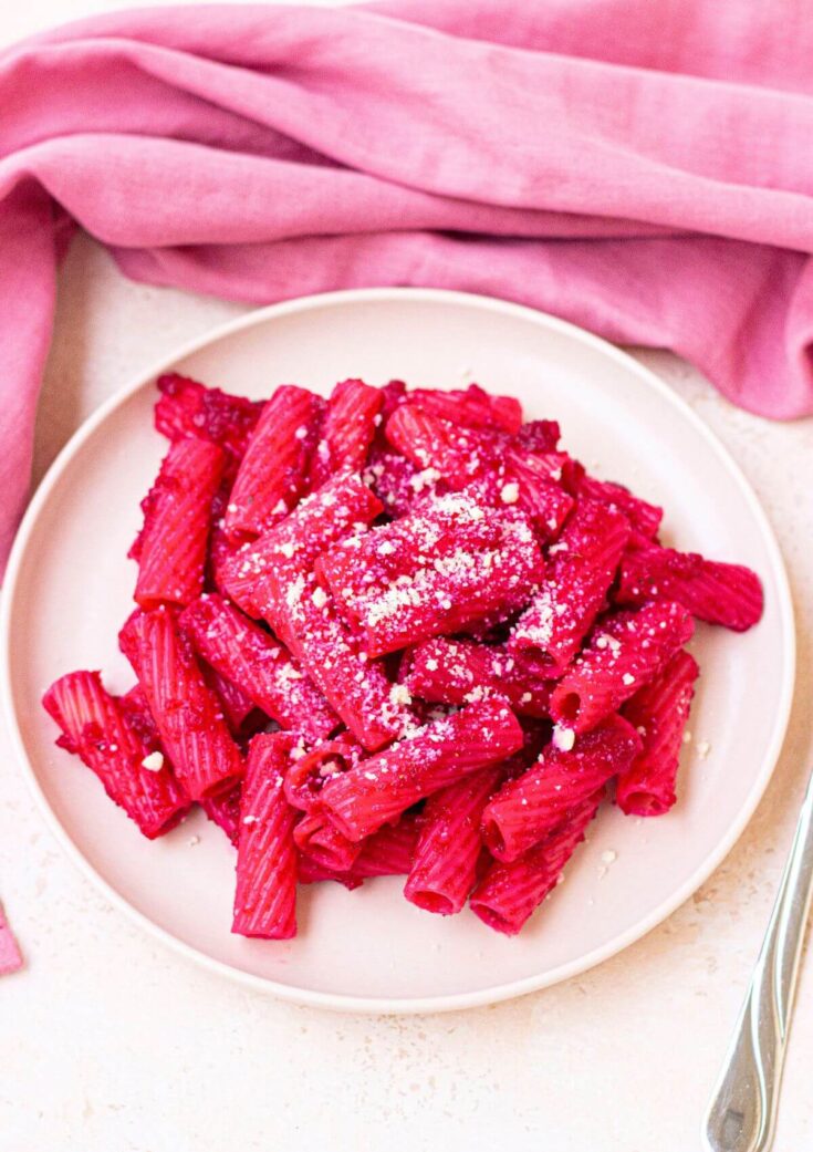 Image for Creamy Pink Beetroot Pasta Sauce