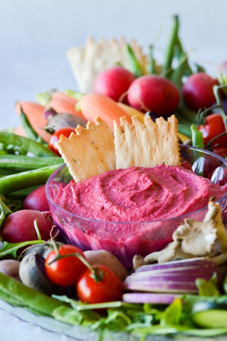 Image for Roasted Garlic Beet Dip