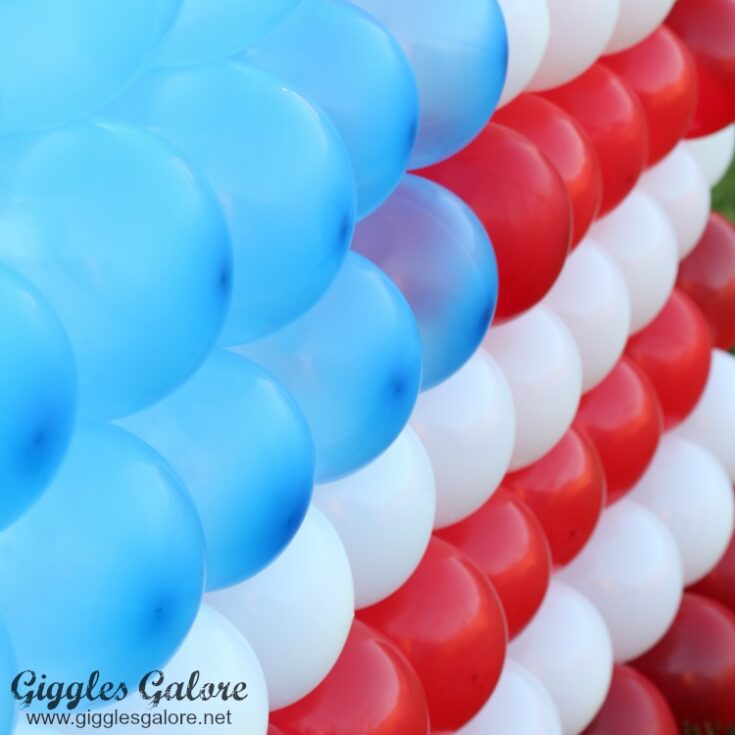 Image for 4th of July Flag Balloon Dart Game