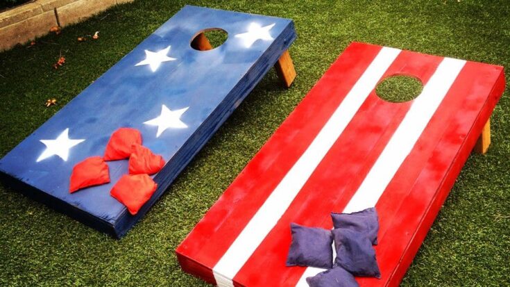 Image for Stars and Stripes Bean Bag Toss Boards