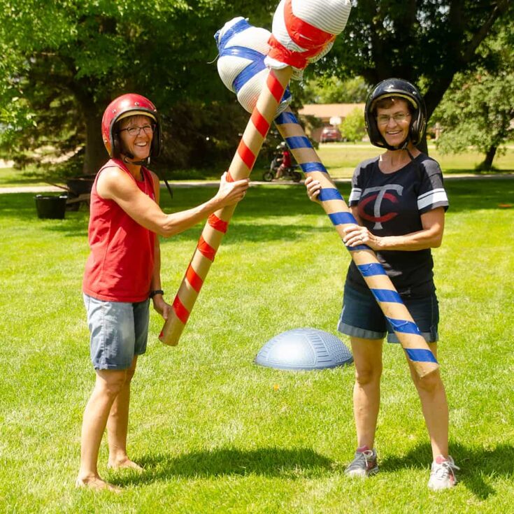 Image for Gladiator Style Pugil Sticks Game 