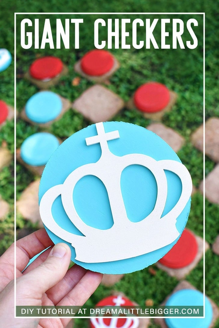 Image for DIY 4th July Giant Checkers