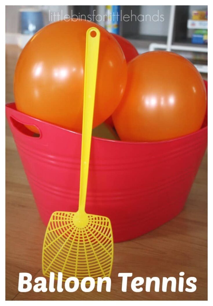 Image for Balloon Tennis For Gross Motor Play - Little Bins for Little Hands