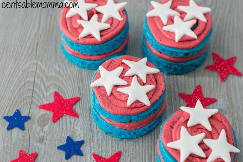 Image for Mini Patriotic Cakes