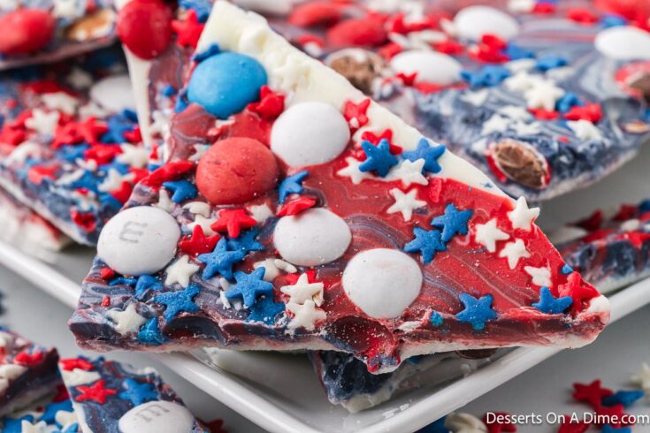 Image for Red White and Blue Bark
