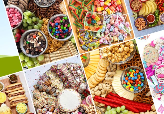 Snack boards for teen parties