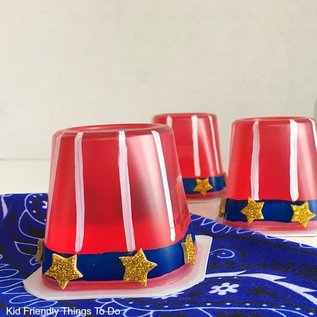 Image for Uncle Sam Hat Jello Snack Fun Foods