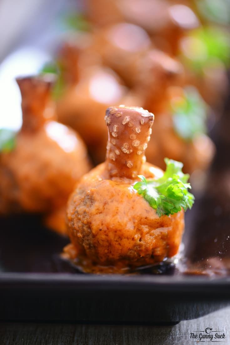 Image for Buffalo Meatball Pumpkins