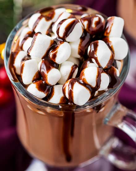 Image for Creamy Nutella Crockpot Hot Chocolate