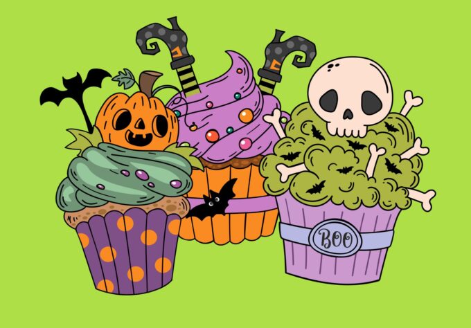 Cute Creative Halloween Cupcakes