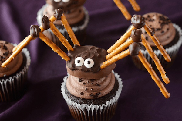Image for DIY Pretzel & Chocolate Spiders for Halloween!