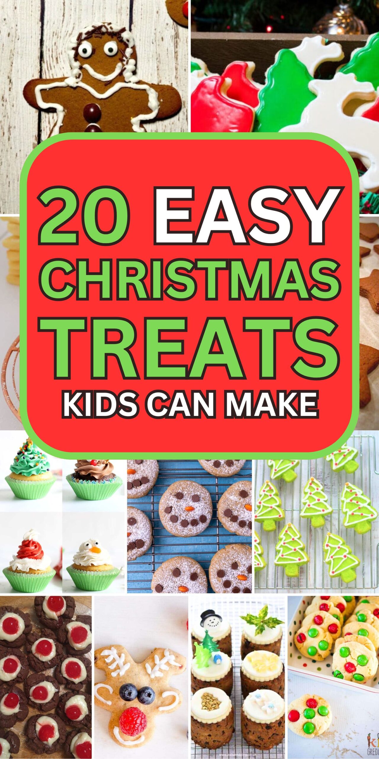 20 recipes for easy christmas treats for kids to bake 22