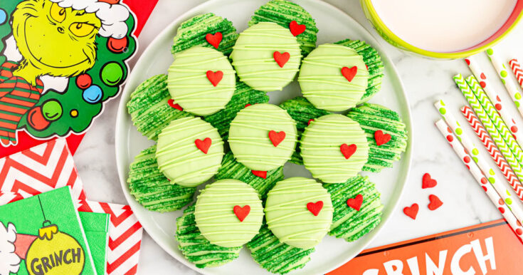 Image for Grinch Chocolate Covered Oreos