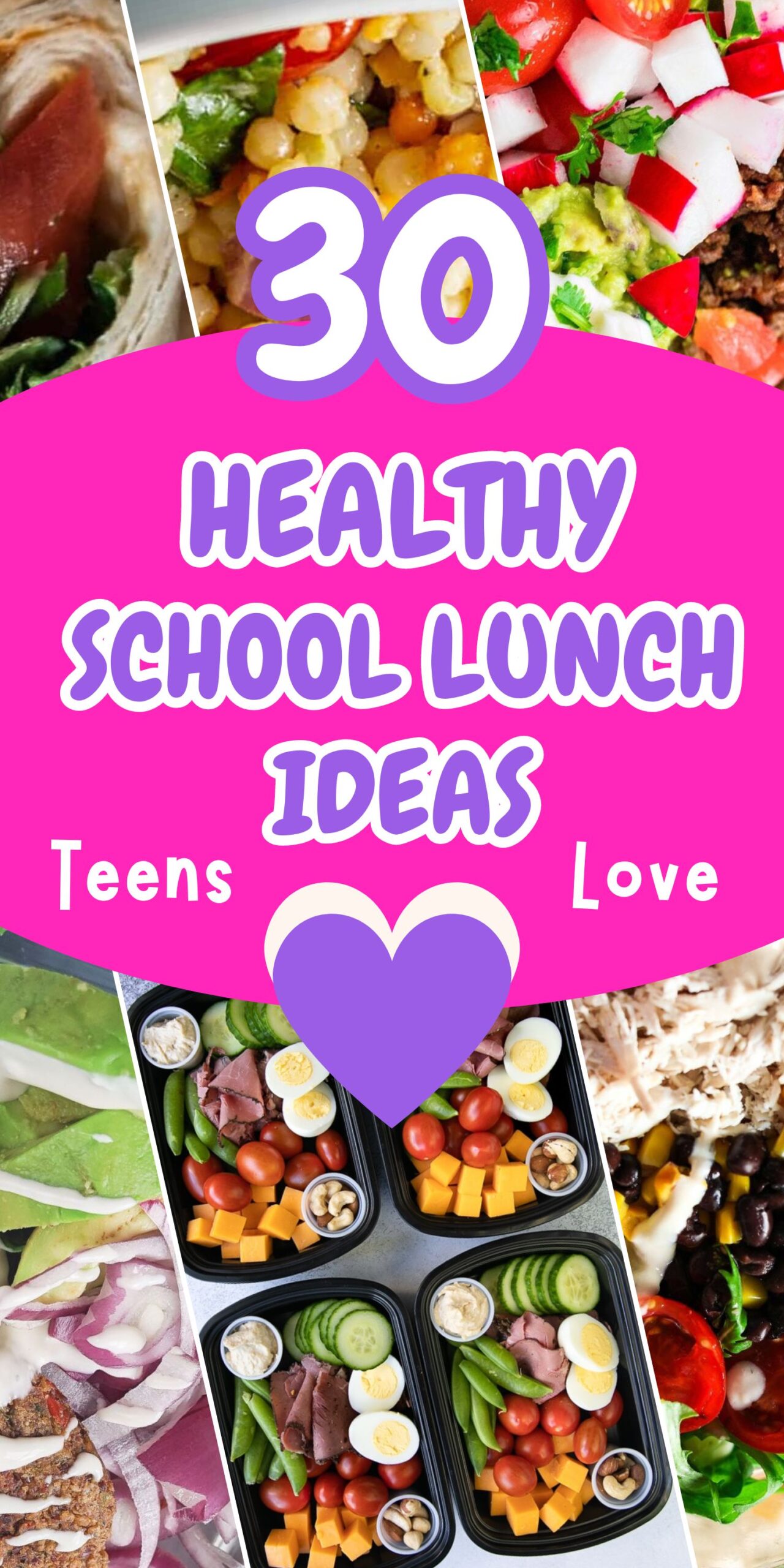 30 Healthy but appealing school lunch ideas for teens 35