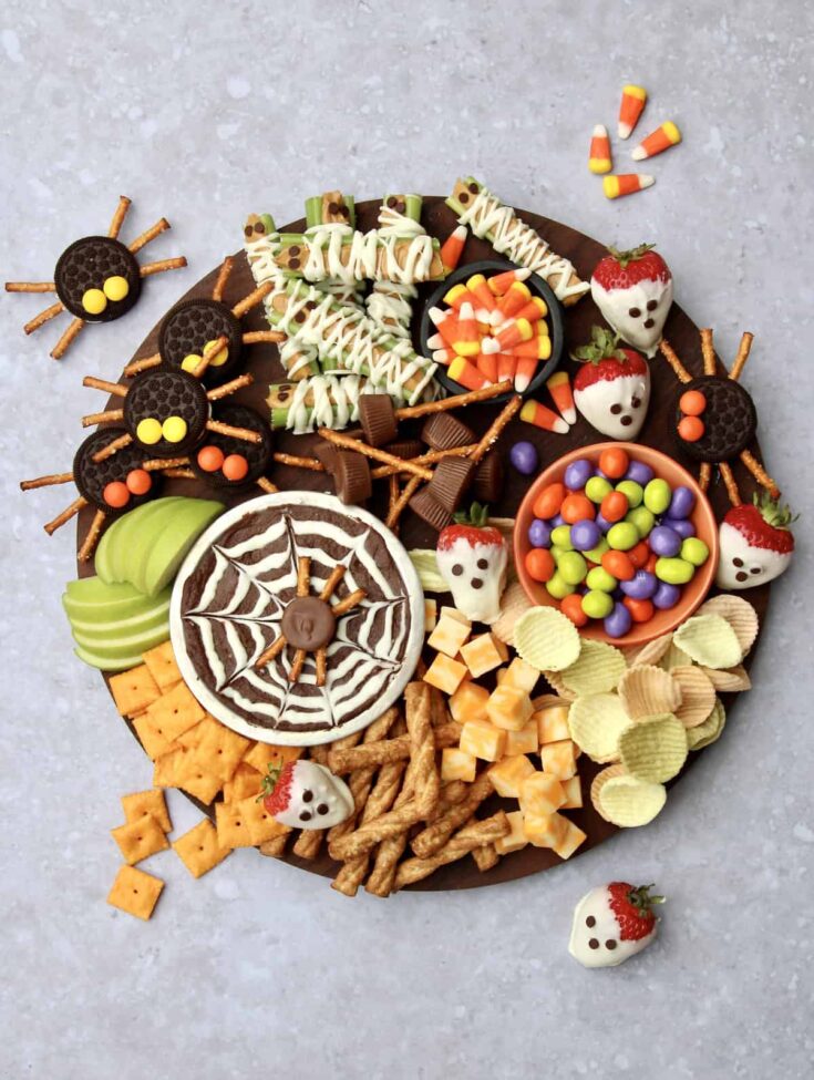 Image for Kid-Friendly Halloween Snack Board