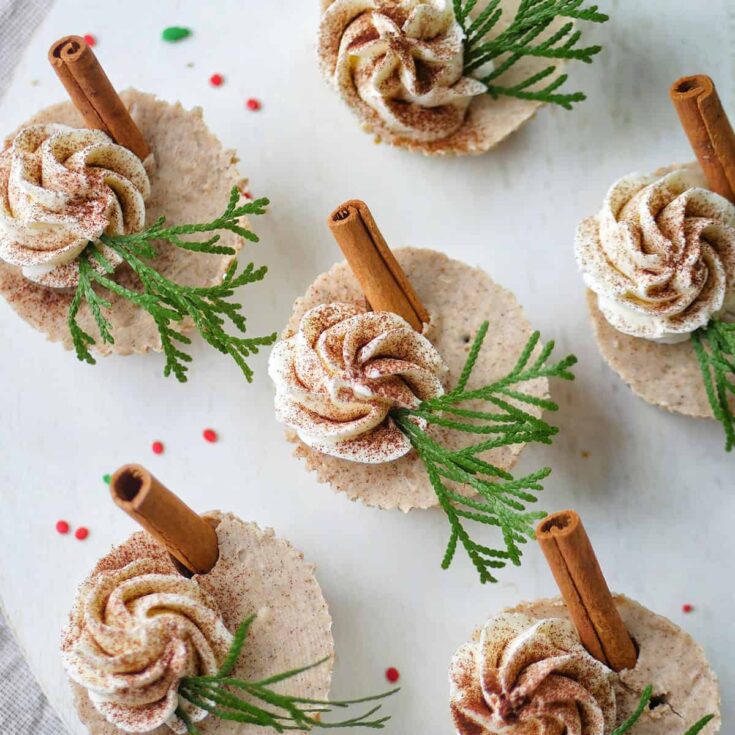 Image for No-Bake Gingerbread Spice Cheesecake Cups - Ready in One Hour
