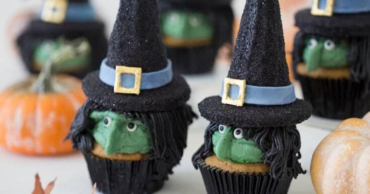 Image for Halloween Witch Cupcakes