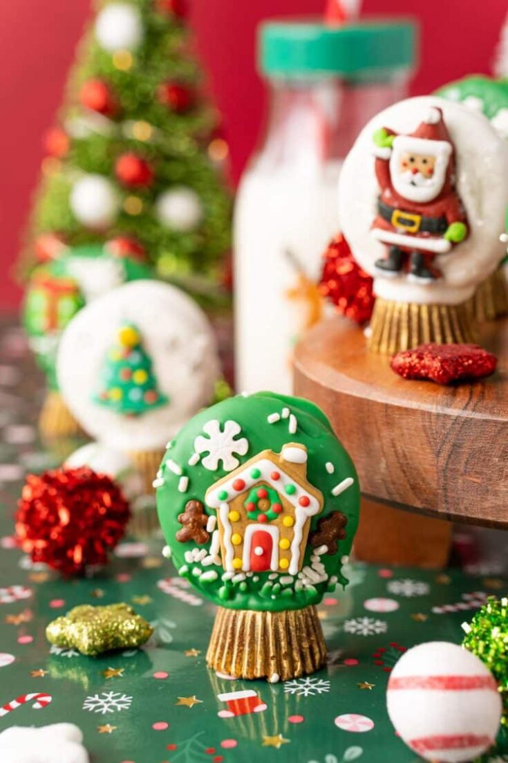 Image for Christmas Oreo Snow Globe Cookies