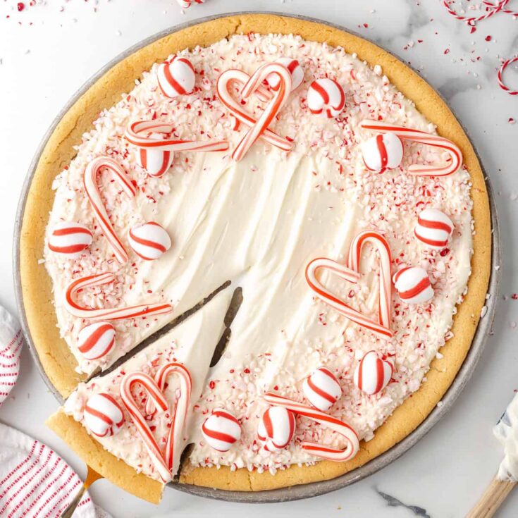 Image for Peppermint Cookie Pizza