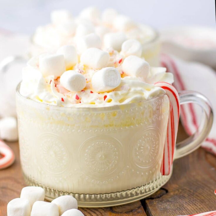 Image for Slow Cooker Peppermint White Hot Chocolate