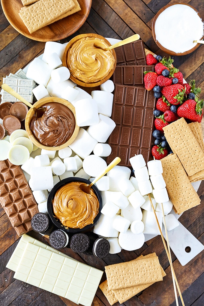 Image for The S'Mores Dessert Board