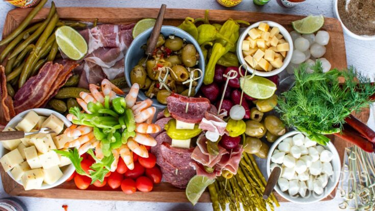 Image for The Bloody Mary Charcuterie Board