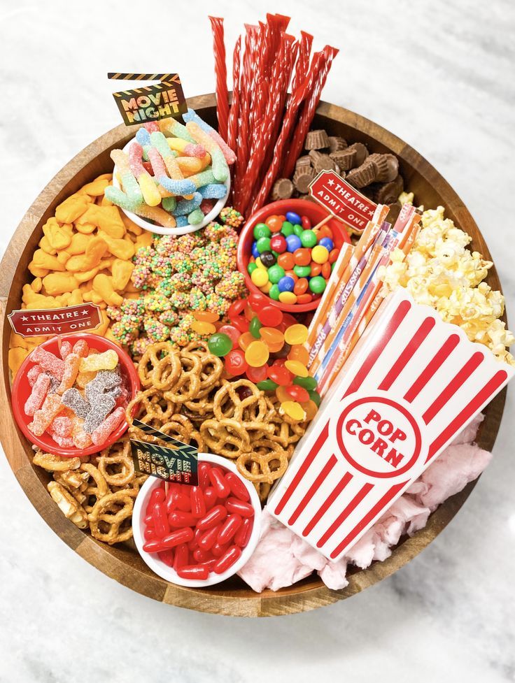Image for The Super Fun Movie Night Snack Board