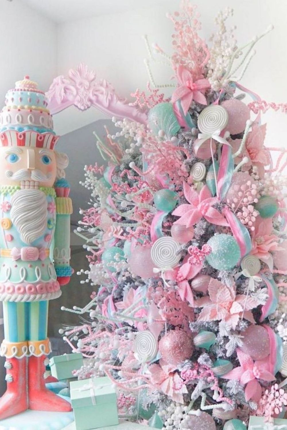 18 Pretty Pink Christmas Tree Decorating Ideas that pack a punch! 11