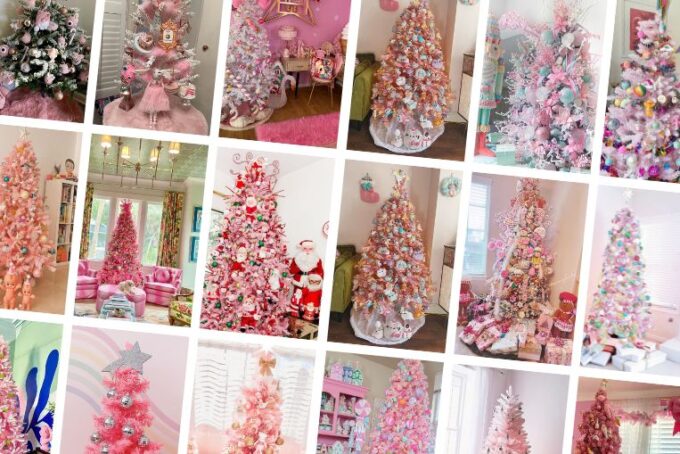 Pink Christmas Tree Theme Ideas