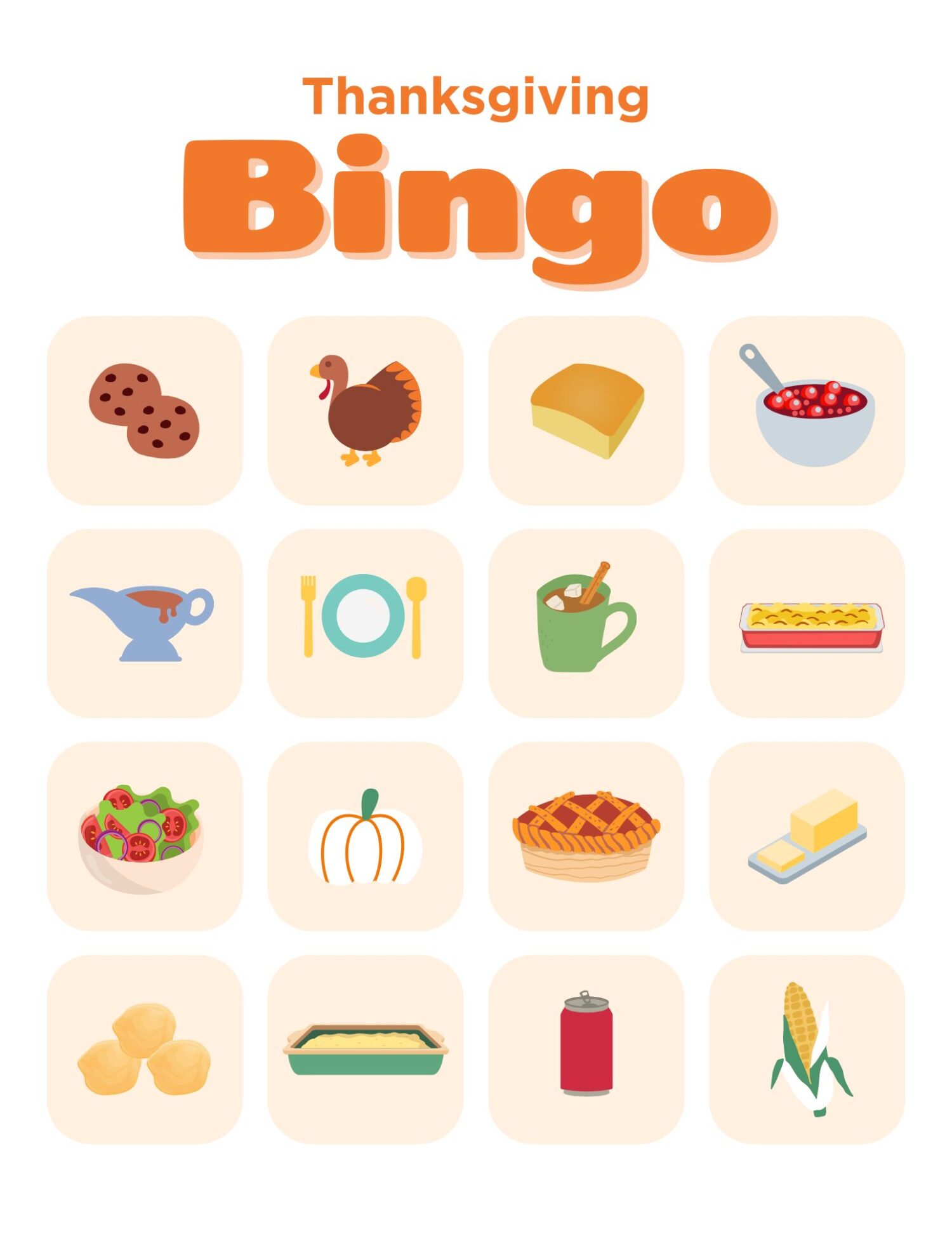 5 Fun Thanksgiving Games for Kids (including free printable) 5