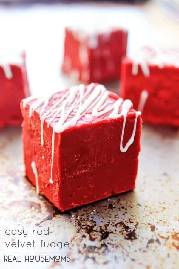 Image for Easy Red Velvet Fudge