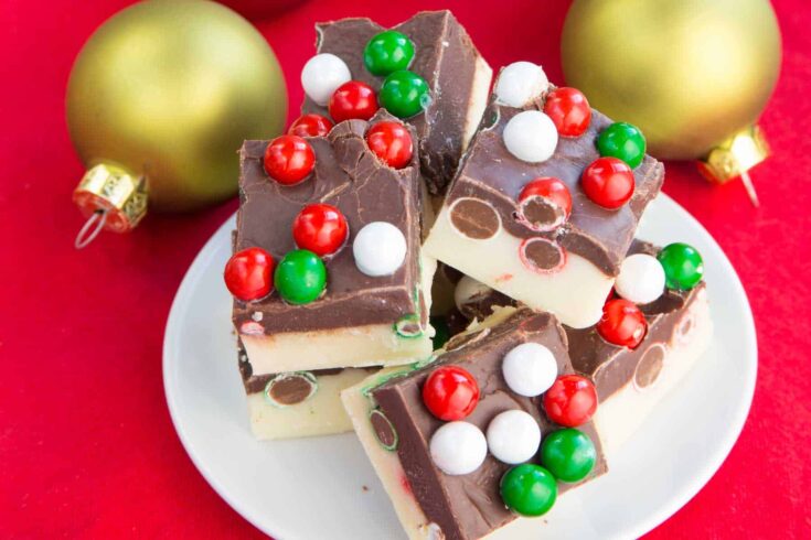 Image for Easy and Festive Christmas Fudge Recipe - Five Ingredients!