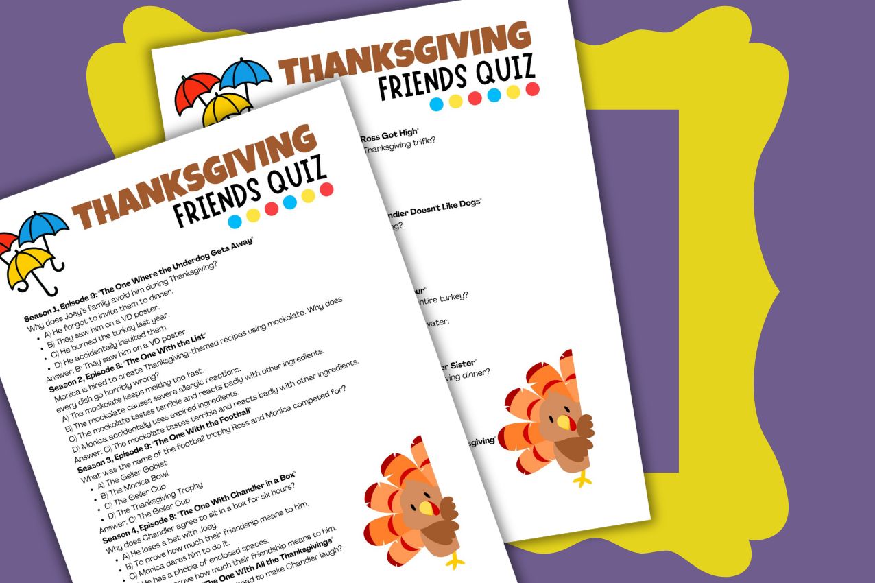 The Ultimate Friends Thanksgiving Episodes Guide (Plus Free Quiz)