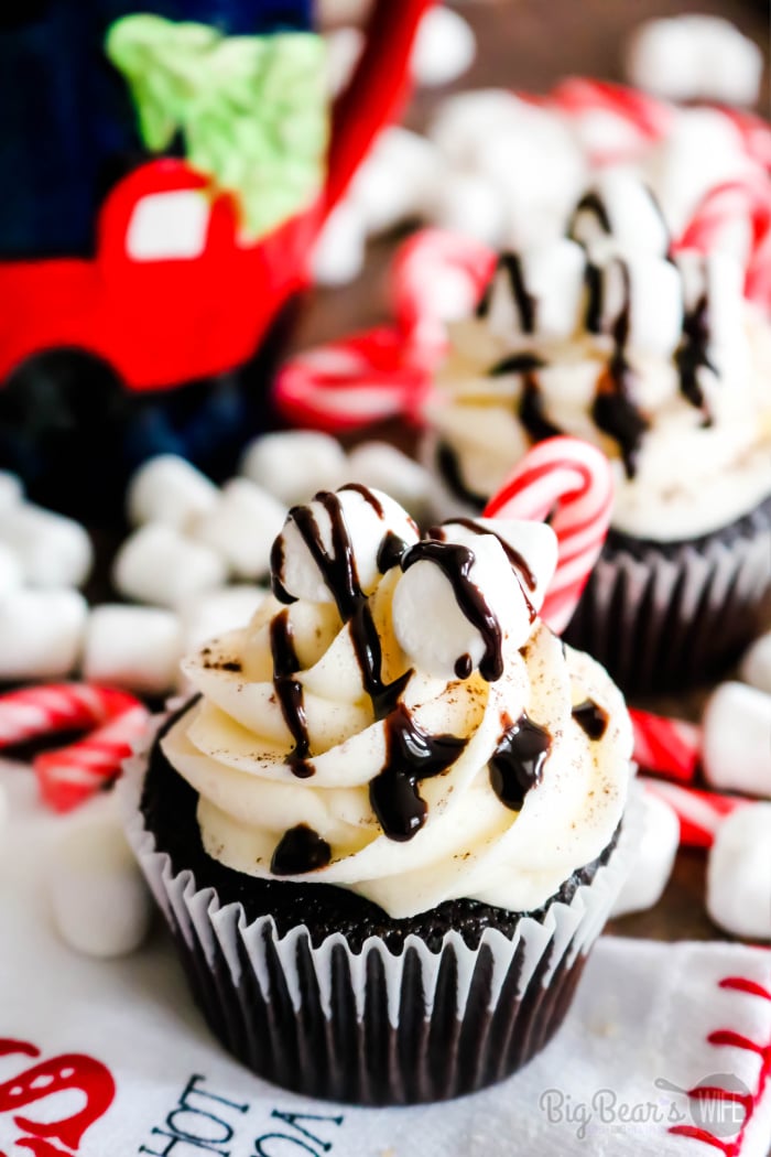 Image for Hot Chocolate Cupcakes