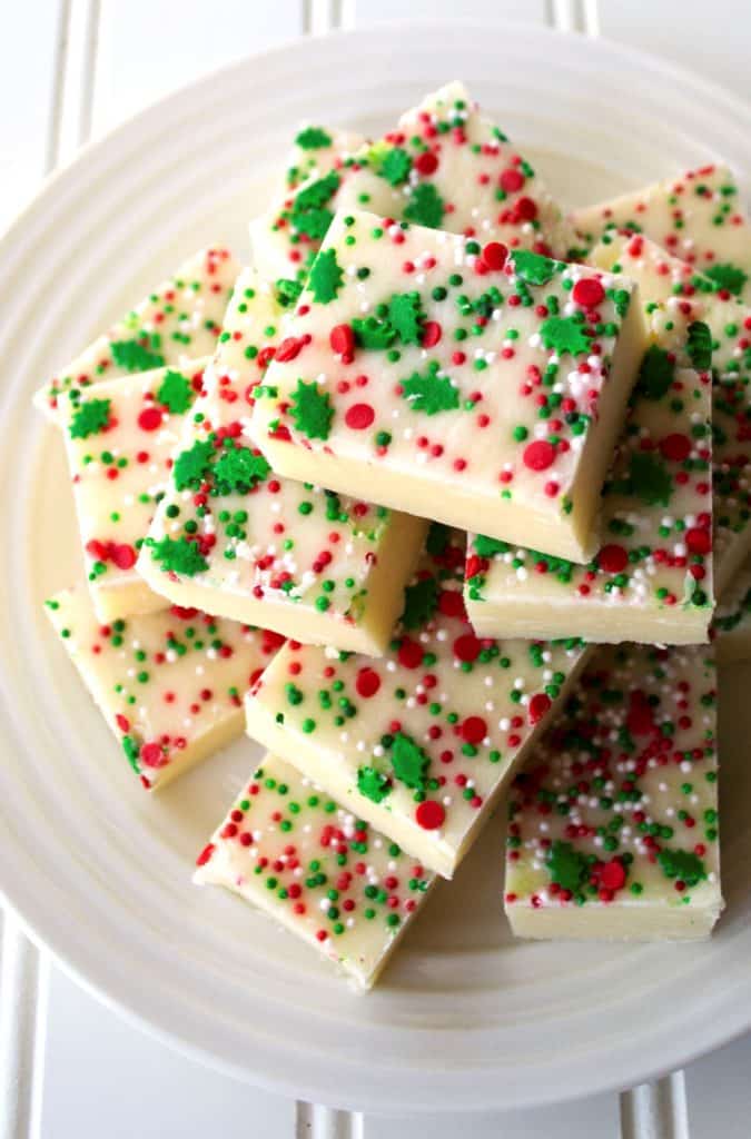 Image for Sugar Cookie White Chocolate Fudge | A Wicked Whisk
