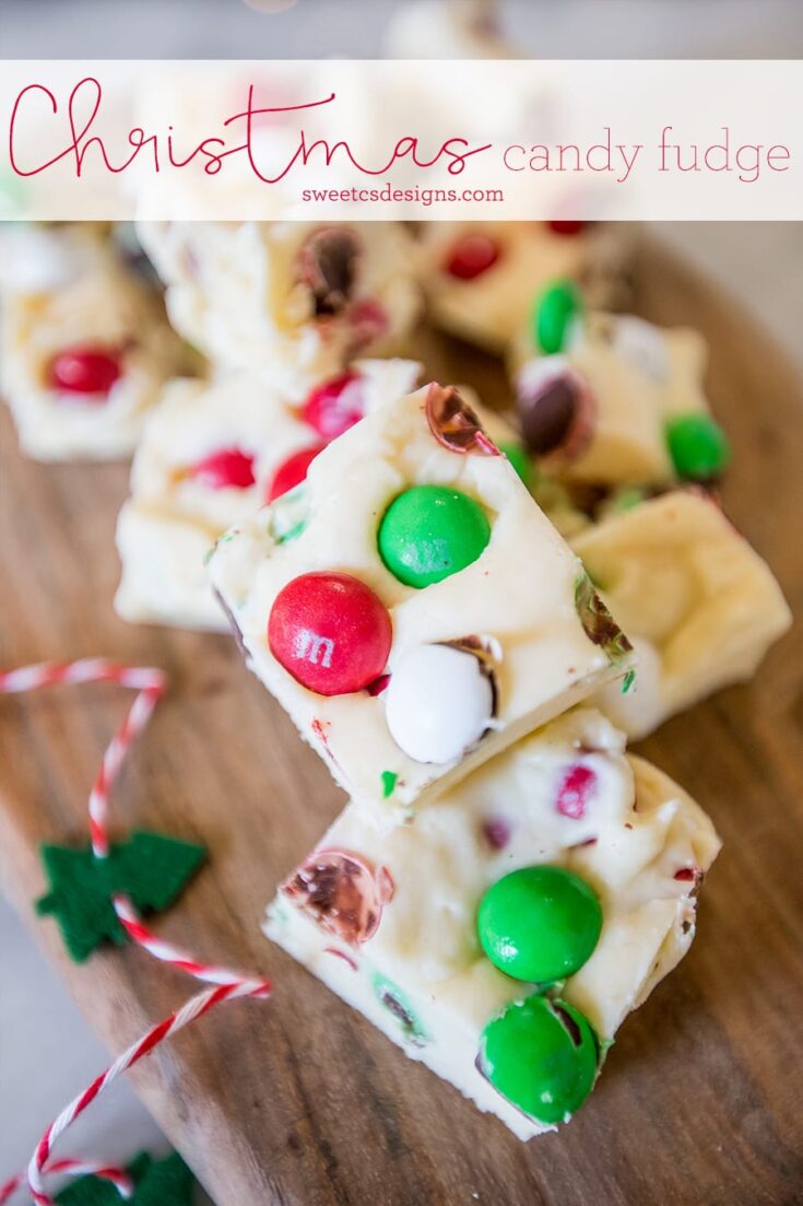 Image for Christmas Candy Cookie Dough Fudge