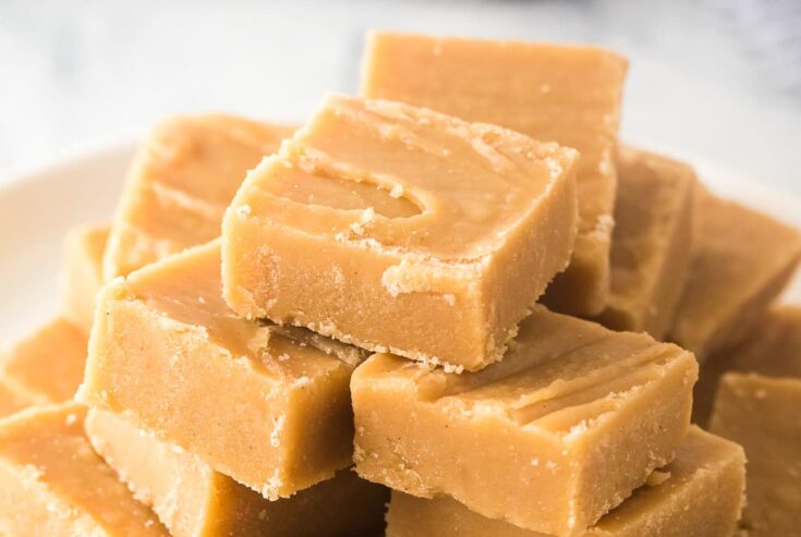 Image for BEST Easy Peanut Butter Fudge Recipe - Cozy Delish