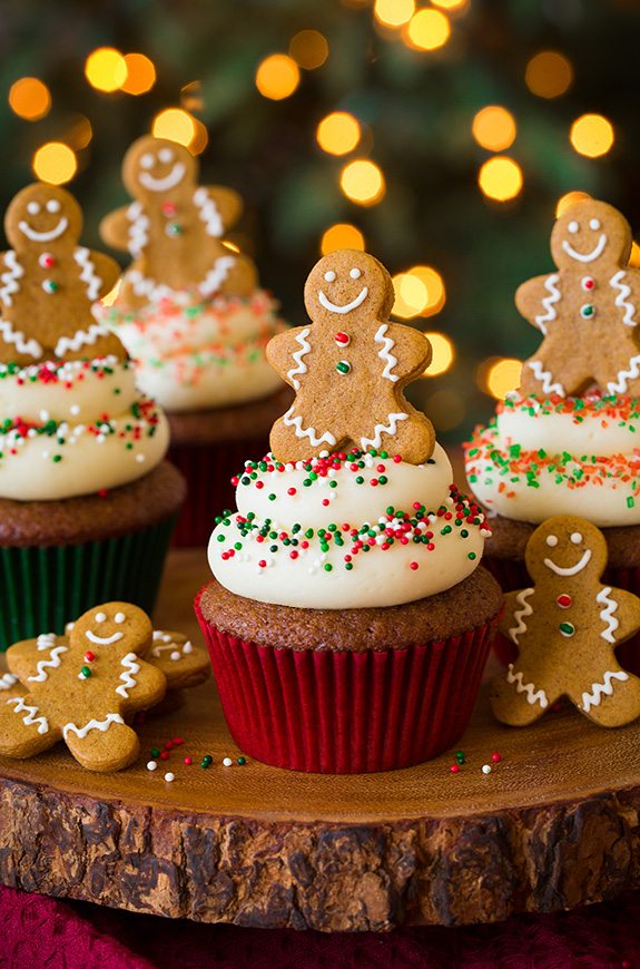 Image for Gingerbread Cupcakes  With Cream Cheese Frosting
