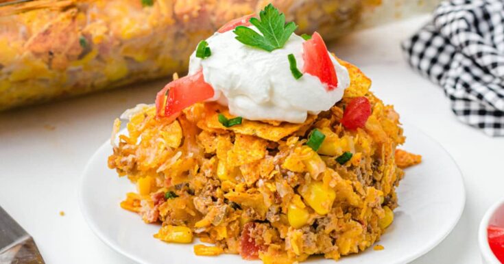 Image for Dorito Casserole - Easy weeknight dinner recipe!