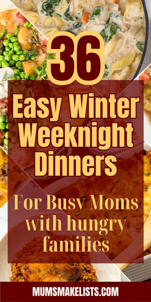 36 Easy Weeknight Recipes For Cosy Winter Family Meals 38