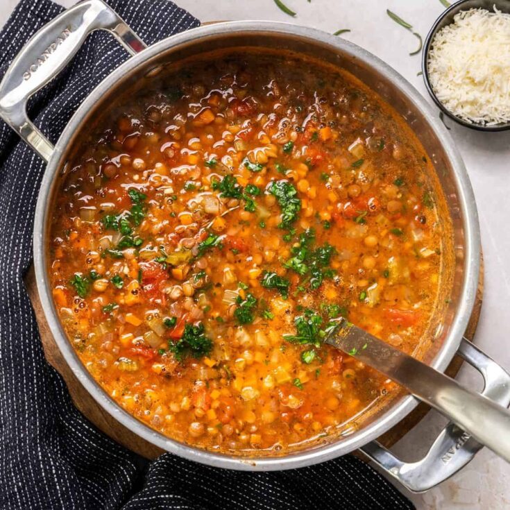 Image for Italian Lentil Soup (Zuppa di Lenticchie)