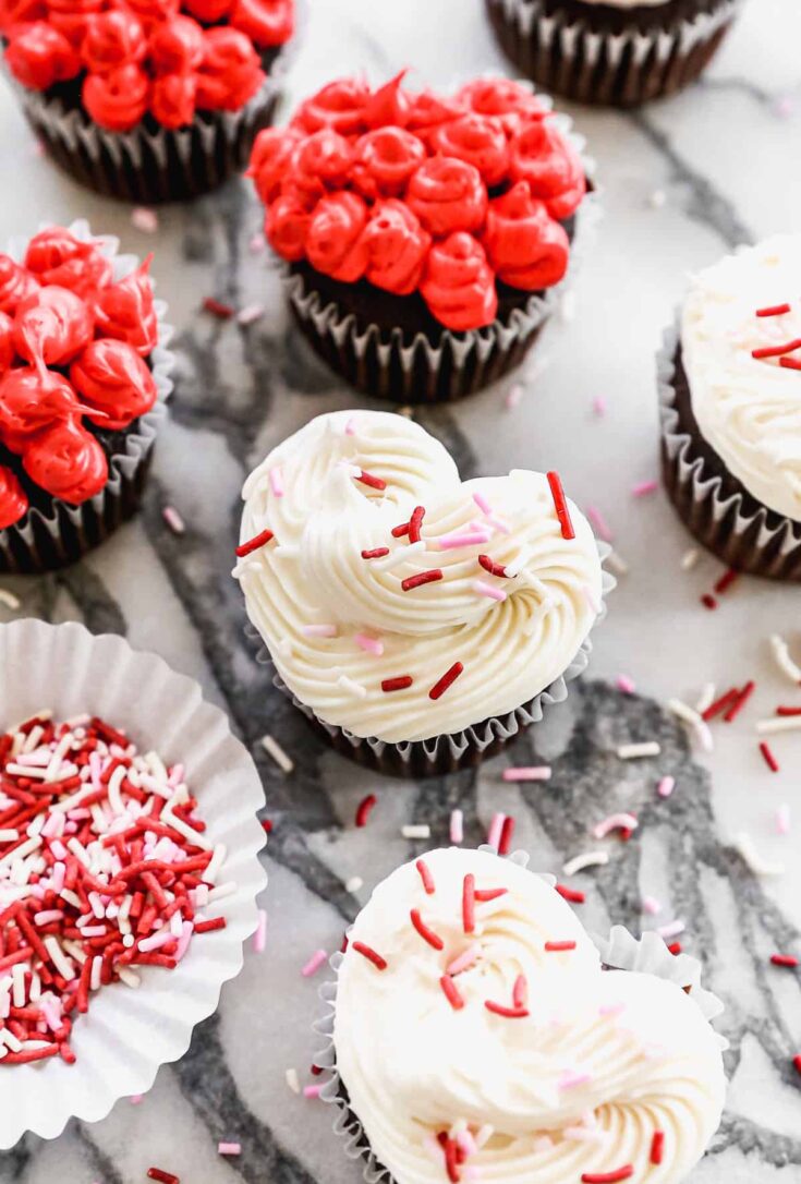 Image for Easy Valentine Cupcakes
