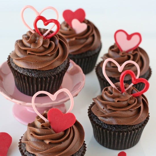 Image for Chocolate Valentine's Heart Cupcakes