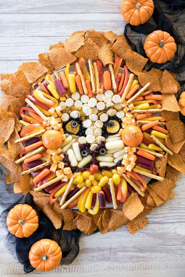 Image for The Lion King Inspired Halloween Snack Board