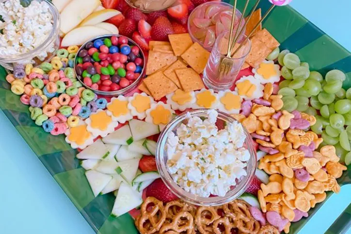 Image for This Make-Ahead DIY Playdate Charcuterie Board Is a Crowd-Pleaser