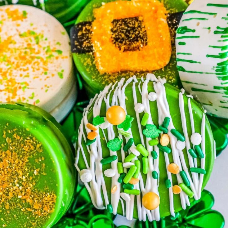 Image for St. Patricks Day Dipped Oreos